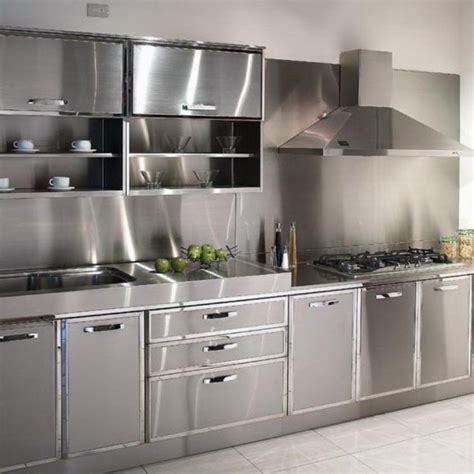 simple stainless steel kitchen cabinets|fabricated stainless steel kitchen cabinets.